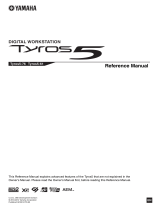 Yamaha Tyros5 Manual de usuario