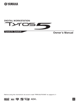 Yamaha Tyros5 El manual del propietario
