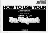 Yamaha TYU-30 El manual del propietario