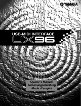 Yamaha UX96 Manual de usuario