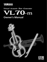 Yamaha VL70 El manual del propietario