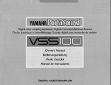 Yamaha VSS100 El manual del propietario