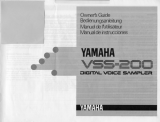 Yamaha VSS-200 El manual del propietario