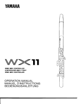 Yamaha WX11 El manual del propietario