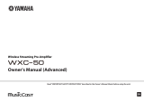 Yamaha Audio WXC-50 El manual del propietario