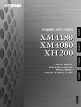 Yamaha XM4080 El manual del propietario
