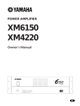 Yamaha XM6150 Manual de usuario