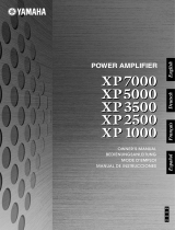 Yamaha XP7000 XP5000 XP3500 XP2500 XP1000 El manual del propietario