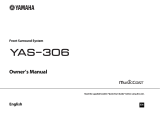 Yamaha YAS-306 El manual del propietario