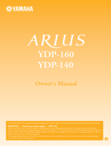 Yamaha Arius YDP-160 El manual del propietario