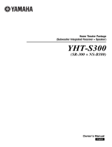 Yamaha YHT-S300 El manual del propietario