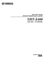Yamaha YHT-S400 El manual del propietario