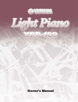 Yamaha YPP-100 Manual de usuario