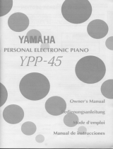 Yamaha YPP-45 El manual del propietario