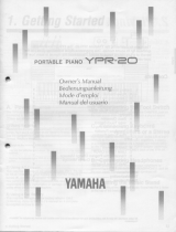 Yamaha YPR-20 El manual del propietario
