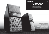 Yamaha YPX-500 El manual del propietario