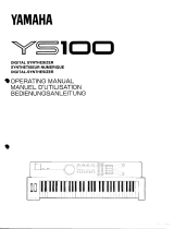 Yamaha YS100 El manual del propietario