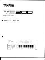 Yamaha YS200 El manual del propietario