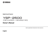 Yamaha YSP-2500 El manual del propietario
