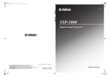 Yamaha Digital Sound Projector YSP-3000 El manual del propietario