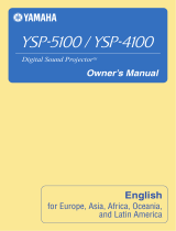 Yamaha YSP5100BT Manual de usuario