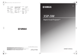 Yamaha YSP-500 Manual de usuario
