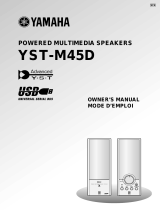 Yamaha YST-M45D El manual del propietario