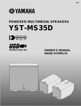 Yamaha YST-MS35D El manual del propietario