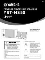 Yamaha YST-MS50 Manual de usuario
