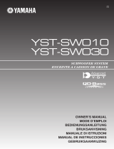 Yamaha YST-SW010 El manual del propietario