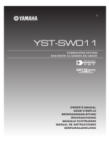 Yamaha YST-SW011 El manual del propietario