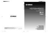 Yamaha YST-SW1500 El manual del propietario