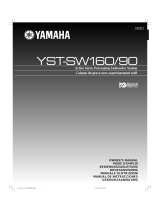 Yamaha YST-SW160/90 Manual de usuario