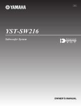 Yamaha YST-SW216 El manual del propietario