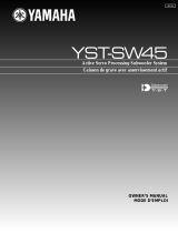 Yamaha YST-SW45 Manual de usuario