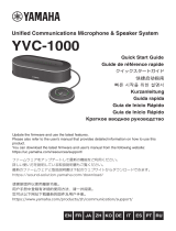 Yamaha YVC-1000 Guía de inicio rápido