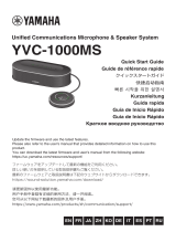 Yamaha YVC-1000MS Guía de inicio rápido