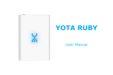 YOTA Ruby Manual de usuario