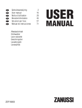 Zanussi ZDT15003FA Manual de usuario