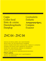 Zanussi ZHC64X Manual de usuario