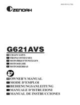 Zenoah G621AVS El manual del propietario