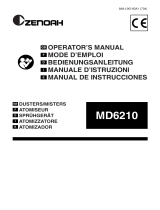 Zenoah MD6210 Manual de usuario