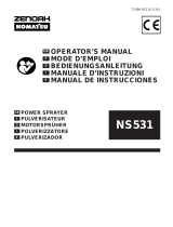Komatsu Zenoah NS531 Manual de usuario