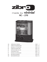 Zibro RC 270 El manual del propietario