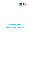 ZTE BLADE Apex2 Manual de usuario