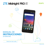 ZTE Midnight Pro LTE El manual del propietario