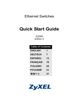 ZyXEL Communications ZyXEL Ethernet Switches Manual de usuario