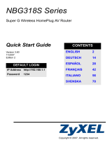 ZyXEL NBG-318S Manual de usuario