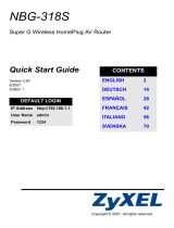 ZyXEL NBG318S Series El manual del propietario
