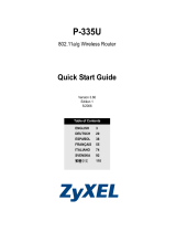 ZyXEL Communications P-335U Manual de usuario